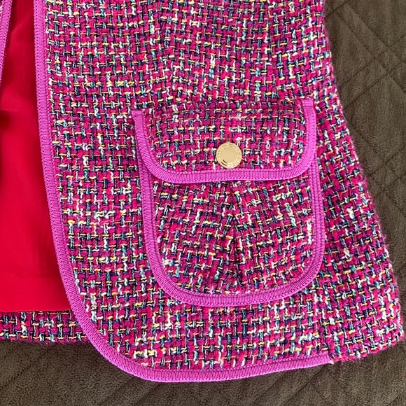 J Crew NWT Autumn Tweed Fitted Jacket/Blazer size 8 - Picture 10 of 17